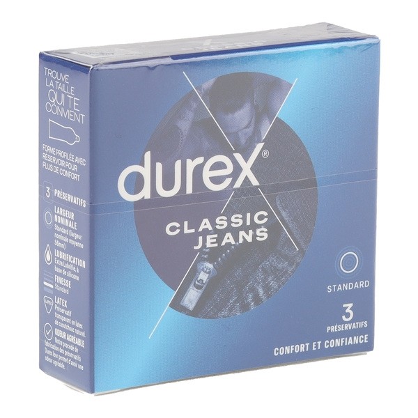 Durex Classic Jeans préservatifs