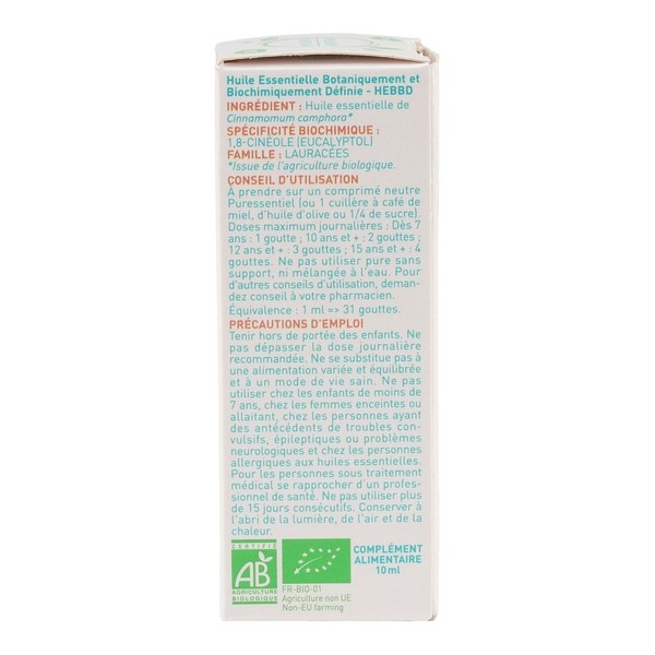 Puressentiel huile essentielle Ravintsara bio