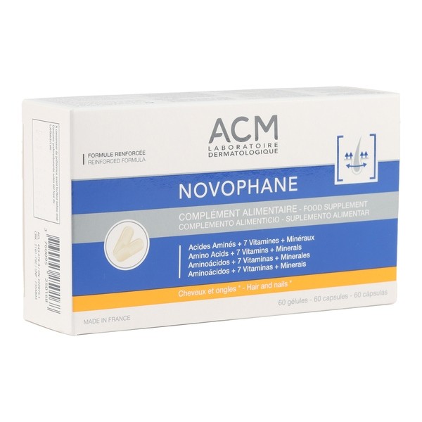 ACM Novophane cheveux et ongles gélules