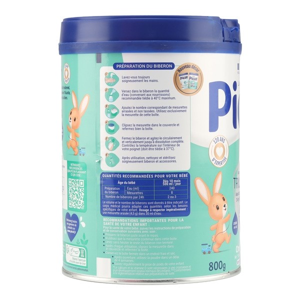 Picot Croissance lait 3ème âge