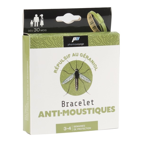 Pharmavoyage bracelet anti moustiques