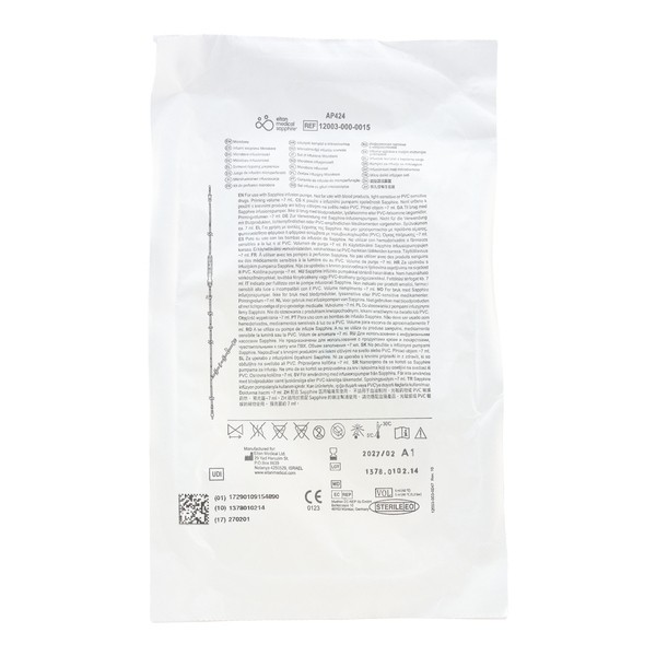 Tubulure pour pompe Sapphire