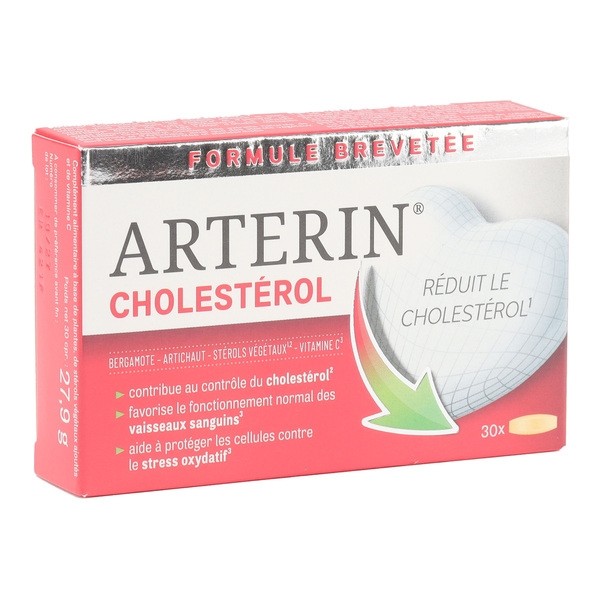 Arterin cholestérol comprimés