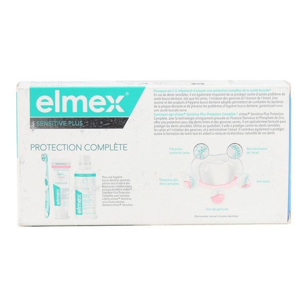 Elmex Sensitive Plus protection complète dentifrice