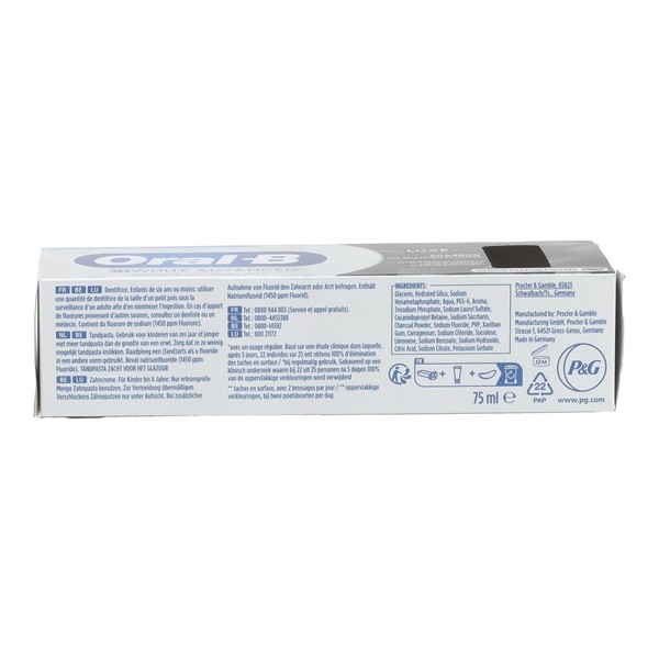 Oral B 3D White Advanced Dentifrice Whitening