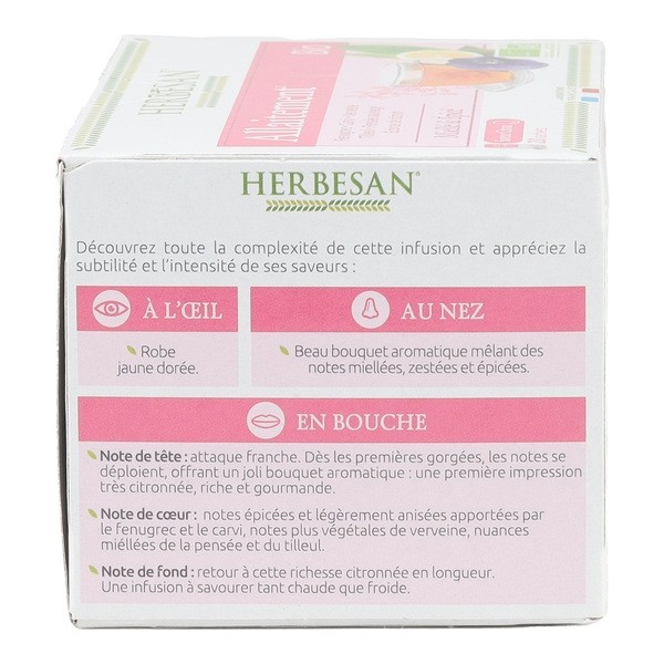 Herbesan infusion bio allaitement sachets