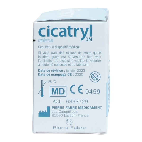 Cicatryl crème cicatrisante en sachet