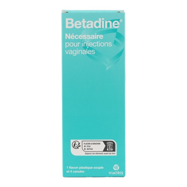 Bétadine nécessaire pour injections vaginales