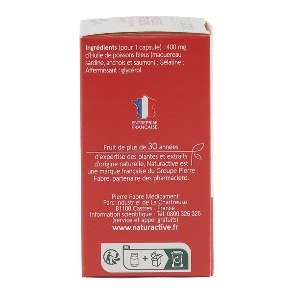 Naturactive Huile de poissons capsules