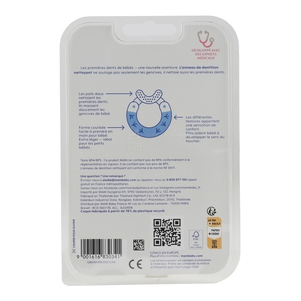 MAM Anneau de dentition nettoyant