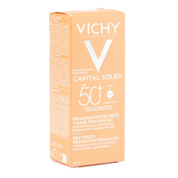 Vichy Capital Soleil émulsion toucher sec SPF 50