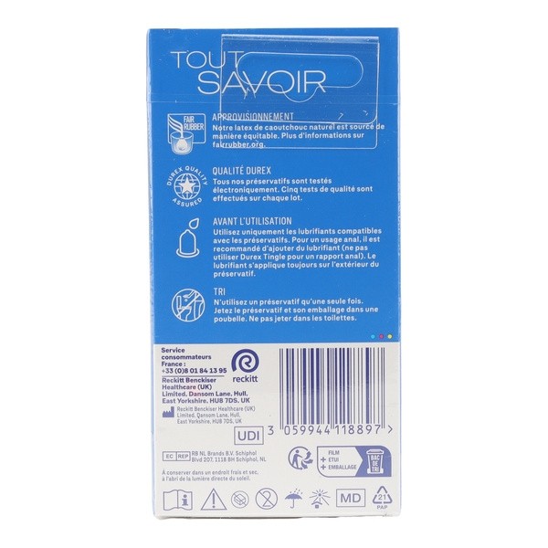 Durex Classic Jeans préservatifs