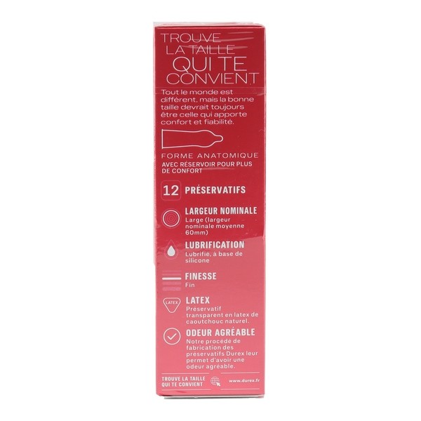 Durex Feeling XL préservatifs