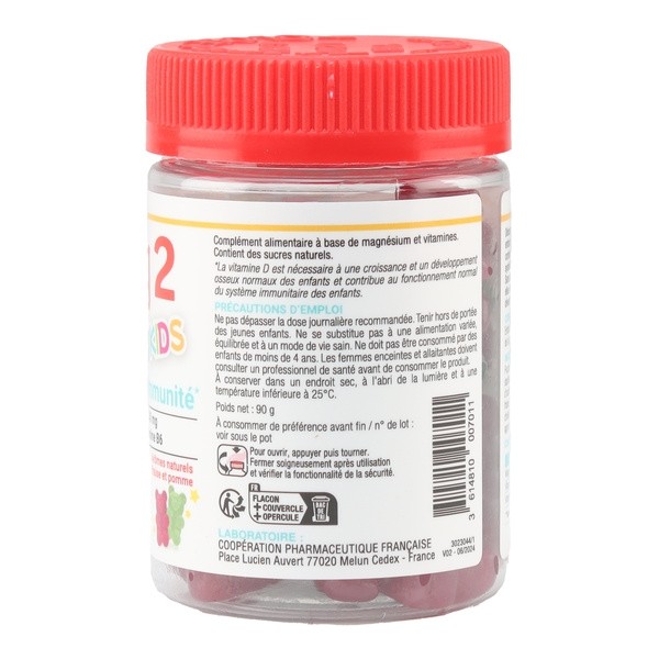Mag 2 Kids Croissance et immunité gummies