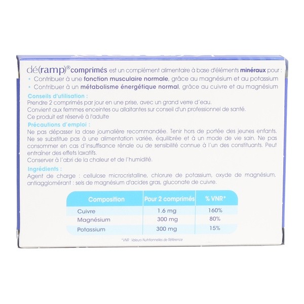 Dé(ramp) comprimés