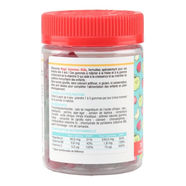 Mag 2 Kids Croissance et immunité gummies