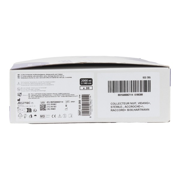 Mediset poche à urine de nuit