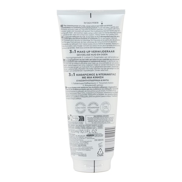 Vichy Pureté Thermale Démaquillant intégral 3 en 1