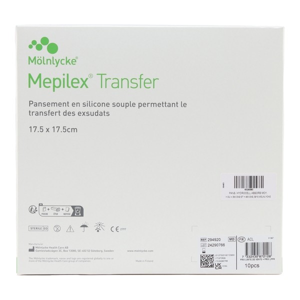 Mepilex Transfer Pansement hydrocellulaire