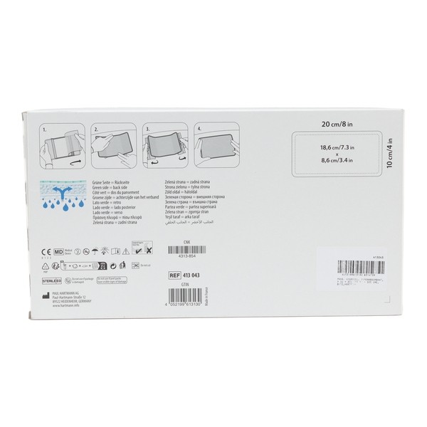 Hartmann RespoSorb Silicone pansement hydrocellulaire