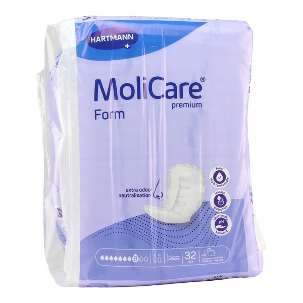 Molicare Premium Form Protections anatomiques 8 gouttes