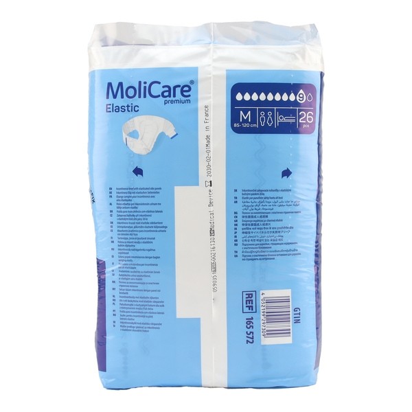 Molicare Premium Elastic Change complet 9 gouttes