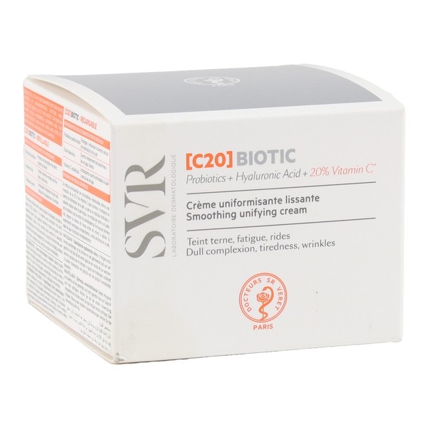 SVR C20 Biotic crème uniformisante lissante