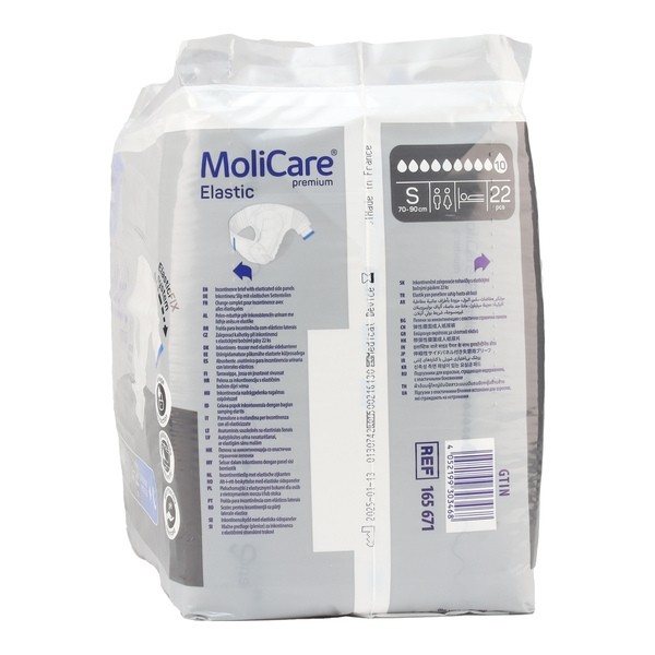 Molicare Premium Elastic Change complet 10 gouttes