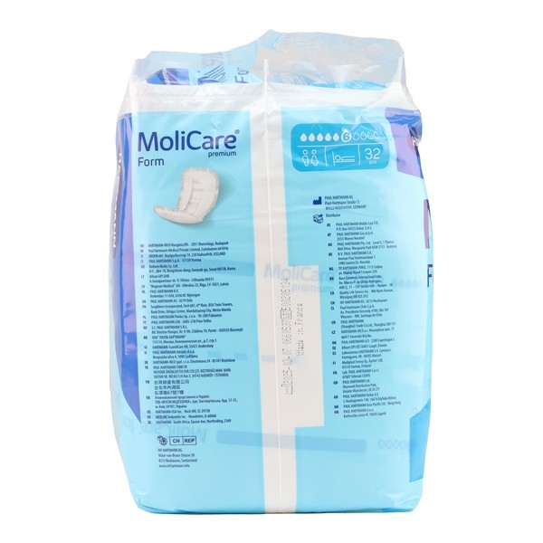 Molicare Premium Form Protections anatomiques 6 gouttes