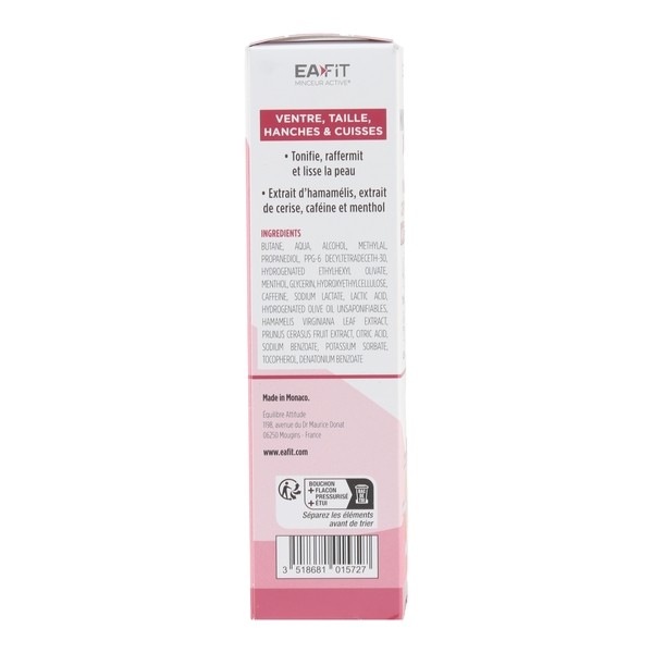 Eafit Minceur 360 Mousse crépitante anti cellulite