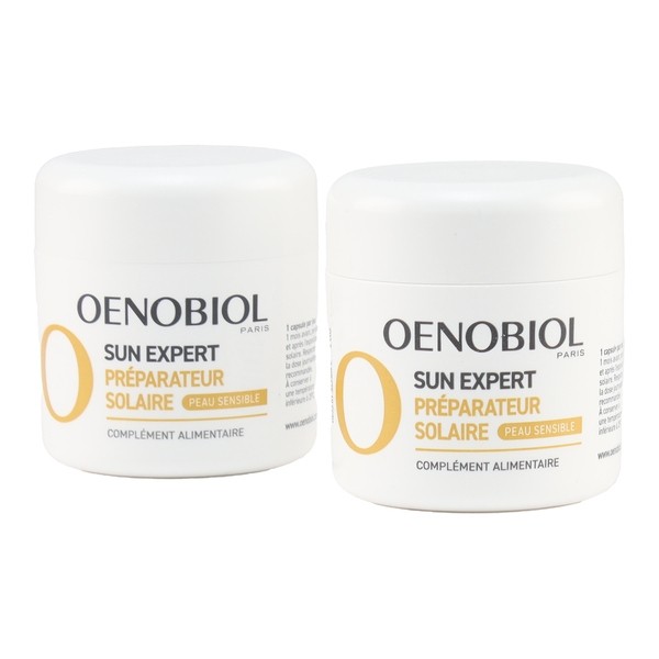 Oenobiol Sun Expert préparateur solaire peau sensible capsules
