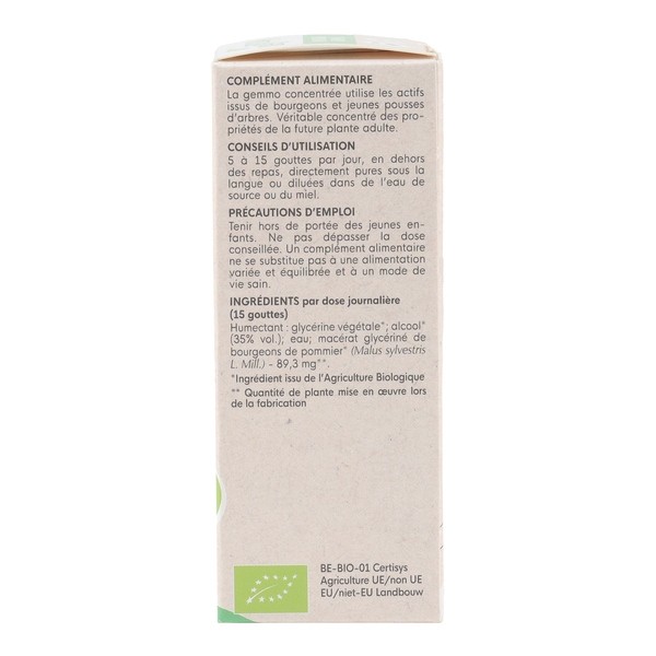 HerbalGem Pommier bourgeons bio