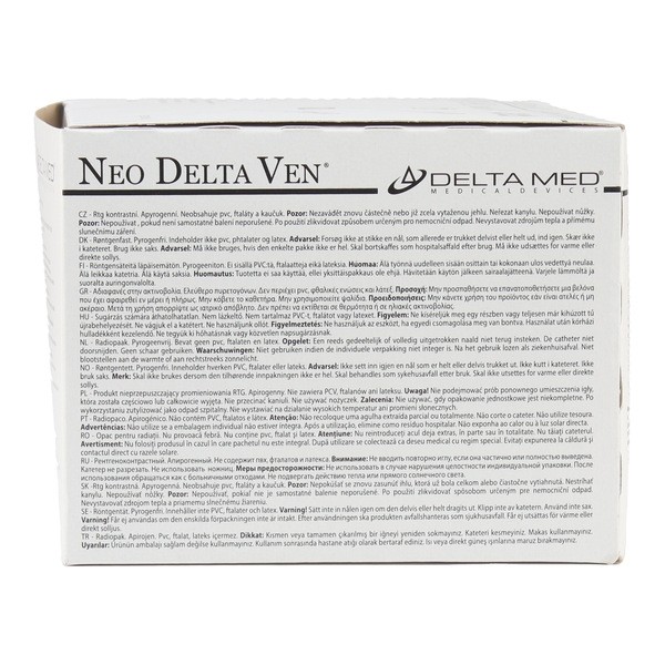 Cathéter droit Delta Ven T Pur