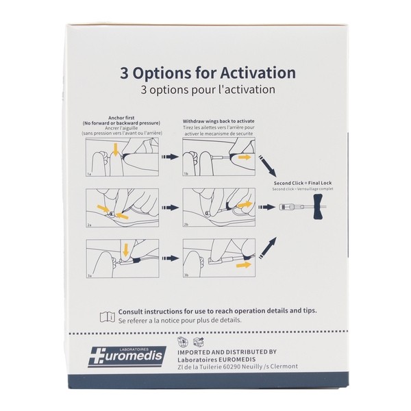 Euromedis unité de prélèvement sécurisée x100