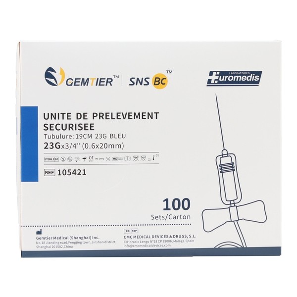 Euromedis unité de prélèvement sécurisée x100