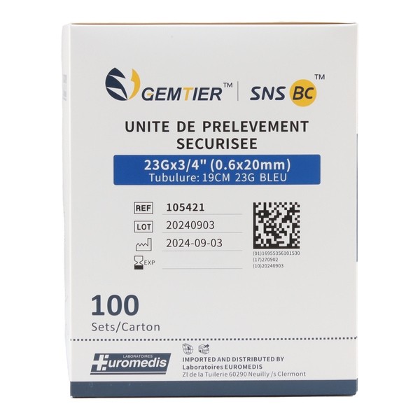 Euromedis unité de prélèvement sécurisée x100