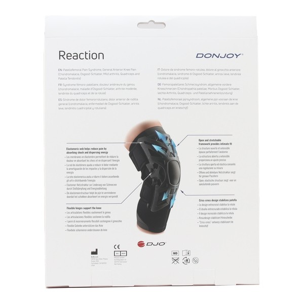 Donjoy Réaction Genouillère Rotulienne