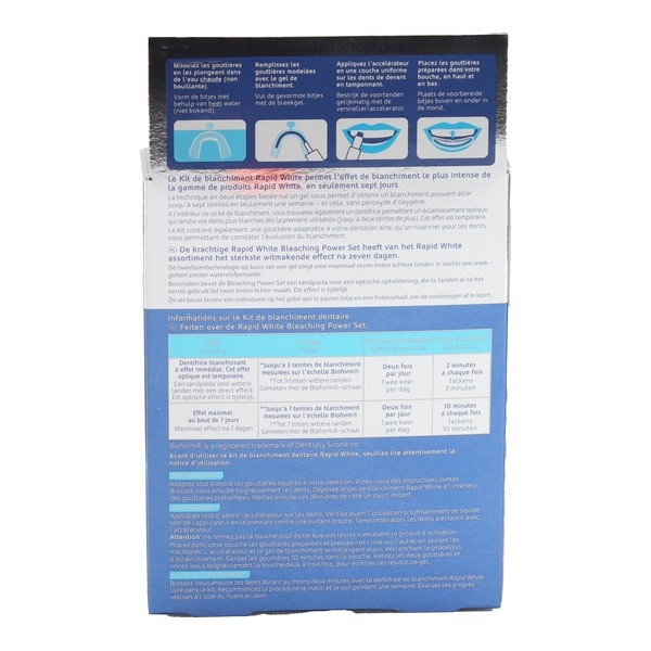 Rapid White kit de blanchiment dentaire