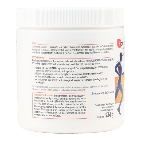 Forté Flex Fort D Contract' Muscles poudre