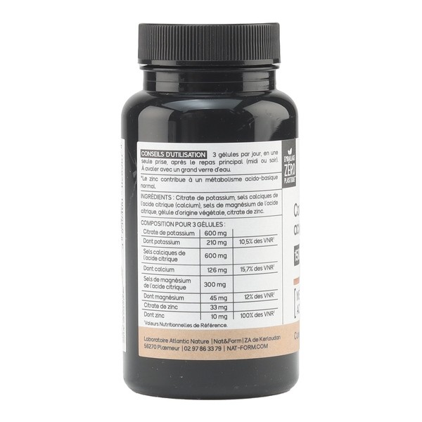 Nat et Form Complexe acido-basique gélules