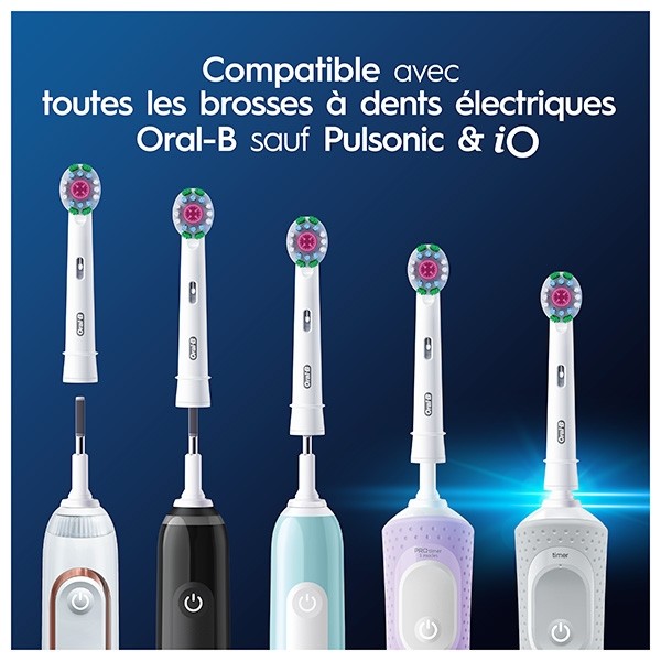 Oral B Pro 3D White brossettes
