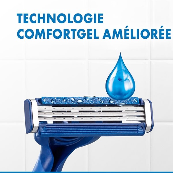 Gillette Sensor 3 Comfort rasoirs jetables