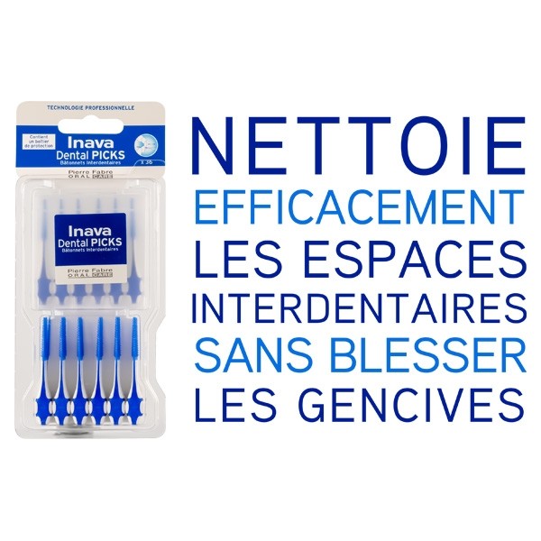 Inava Dental Picks bâtonnets interdentaires