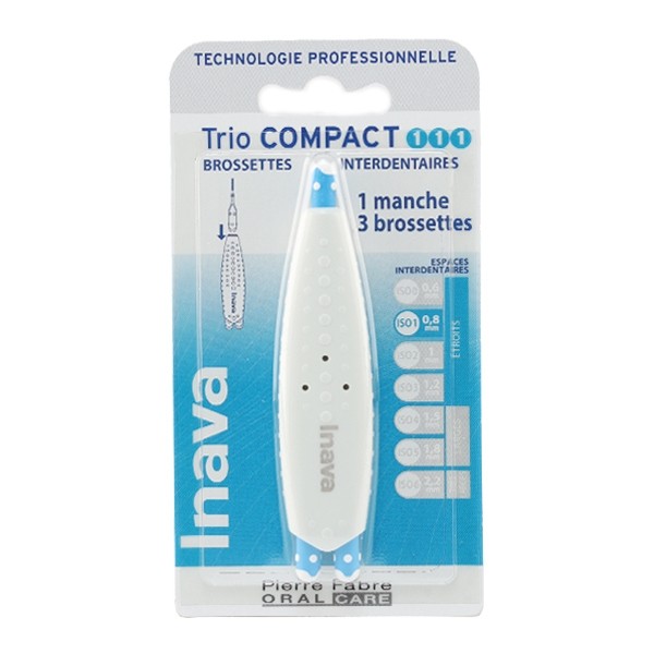 Inava Trio Compact brossettes interdentaires
