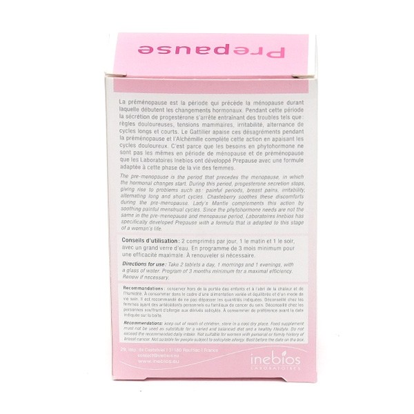 Prepause comprimés