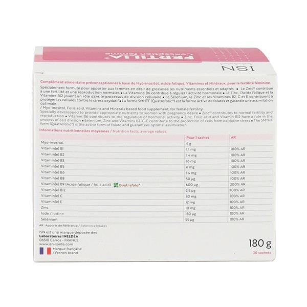 Fertilia Conception Femme sachets
