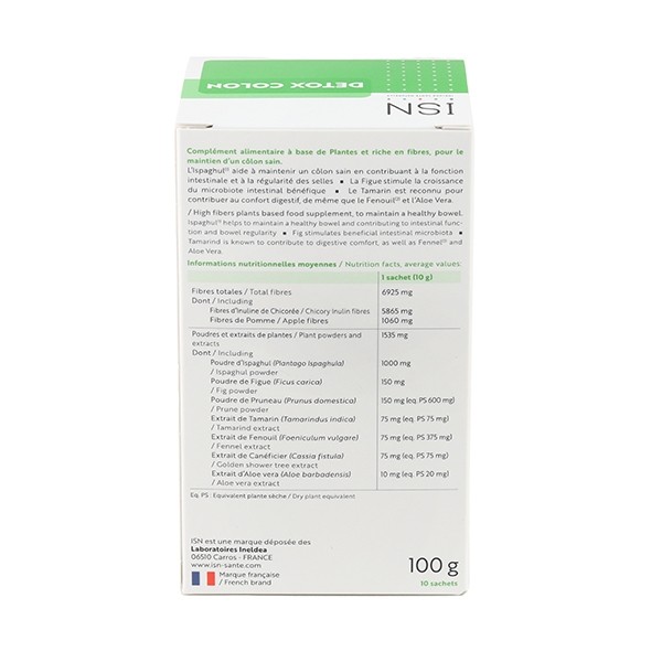 Detox Colon poudre à diluer sachets