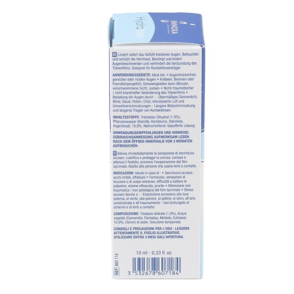 Innoxa Hydralose Gouttes oculaires hydratantes