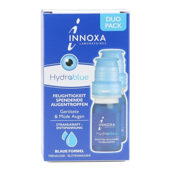 Innoxa Yeux rouges et fatigués Gouttes oculaires formule bleue