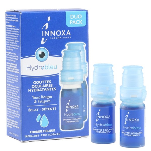 Innoxa Yeux rouges et fatigués Gouttes oculaires formule bleue
